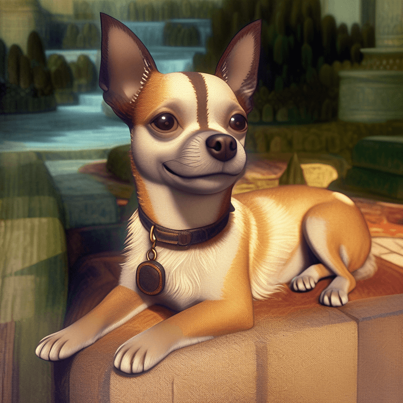 3D Cartoon pet portrait